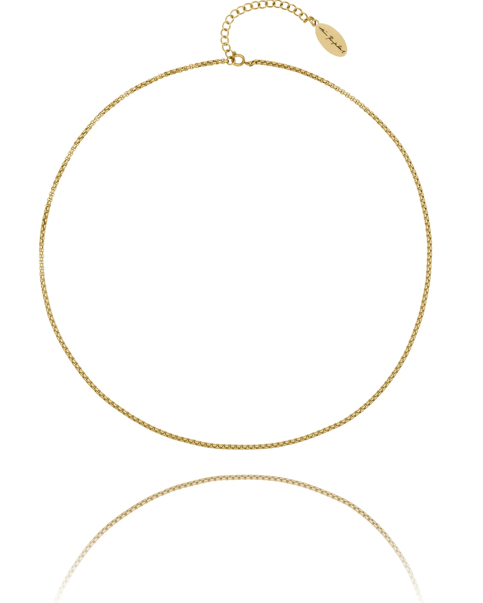 Charm Weave Hálsmen (gyllt stál)