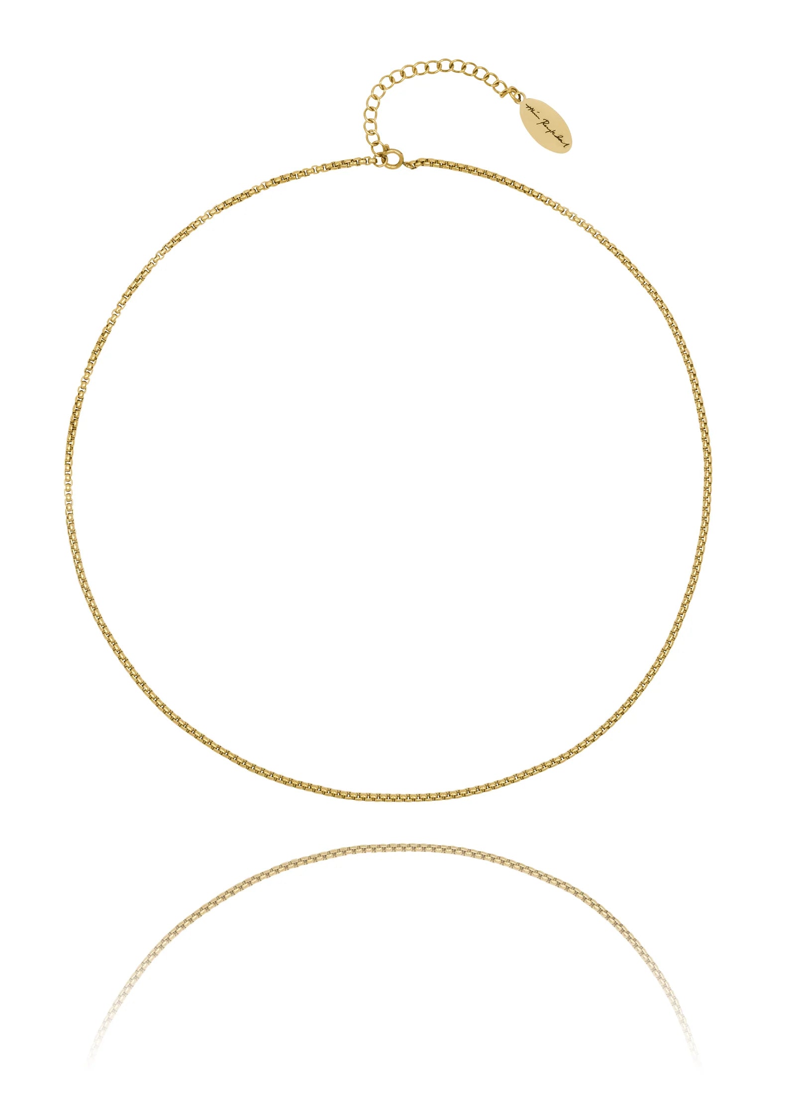 Charm Weave Hálsmen (gyllt stál)