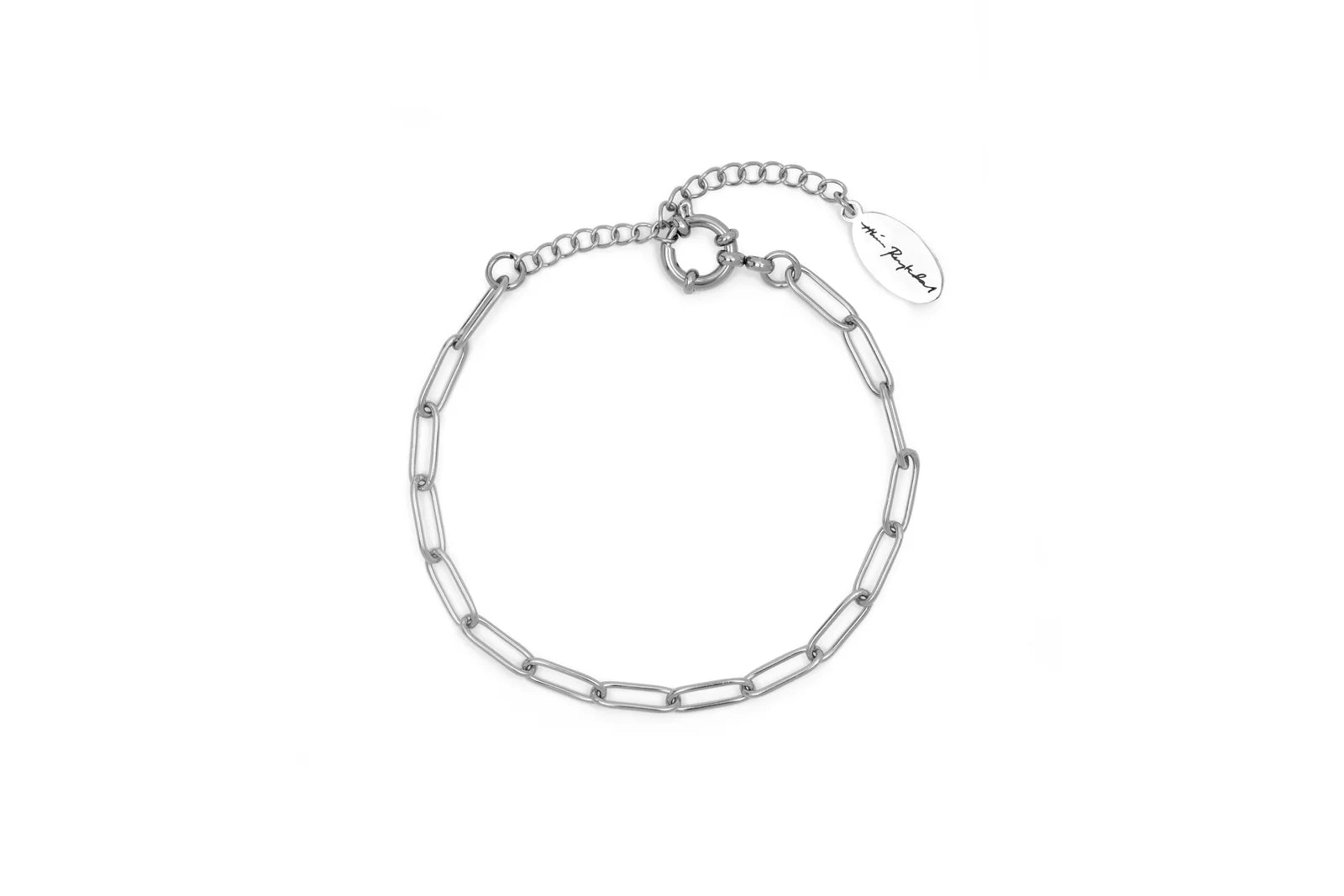 Charm Clip Chain Bracelet (Stál)