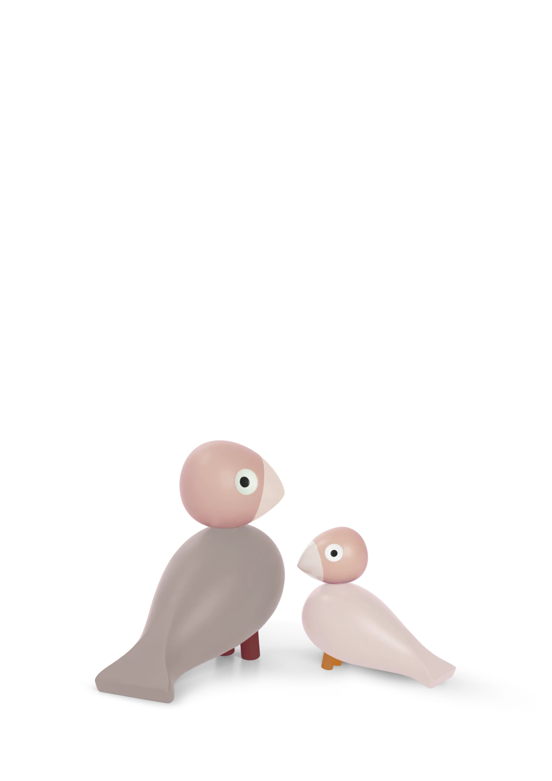 Fuglapar Liv & Lykke Bleik
