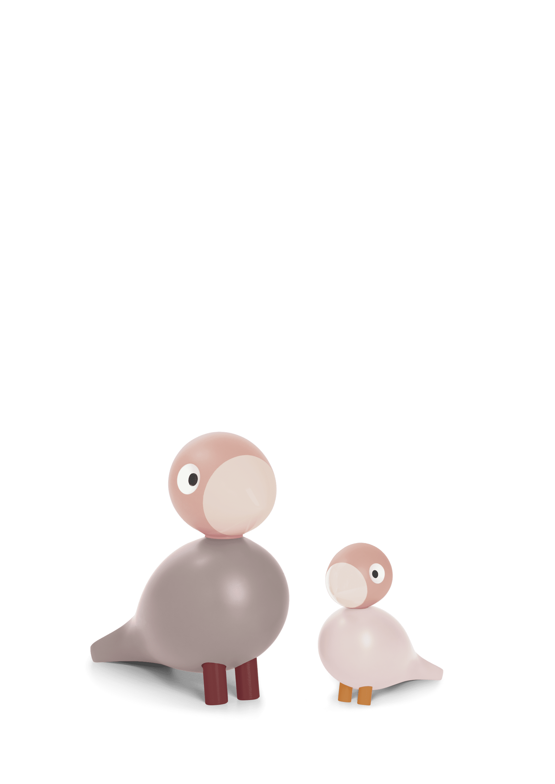 Fuglapar Liv & Lykke Bleik