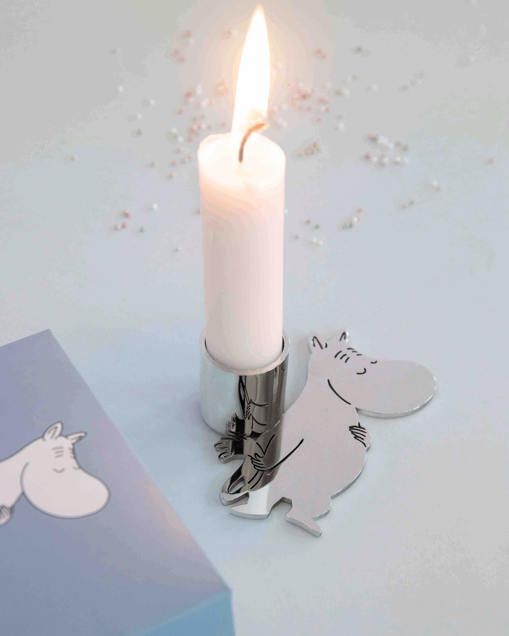 Kertastjaki – MOOMIN LOVE – silfur