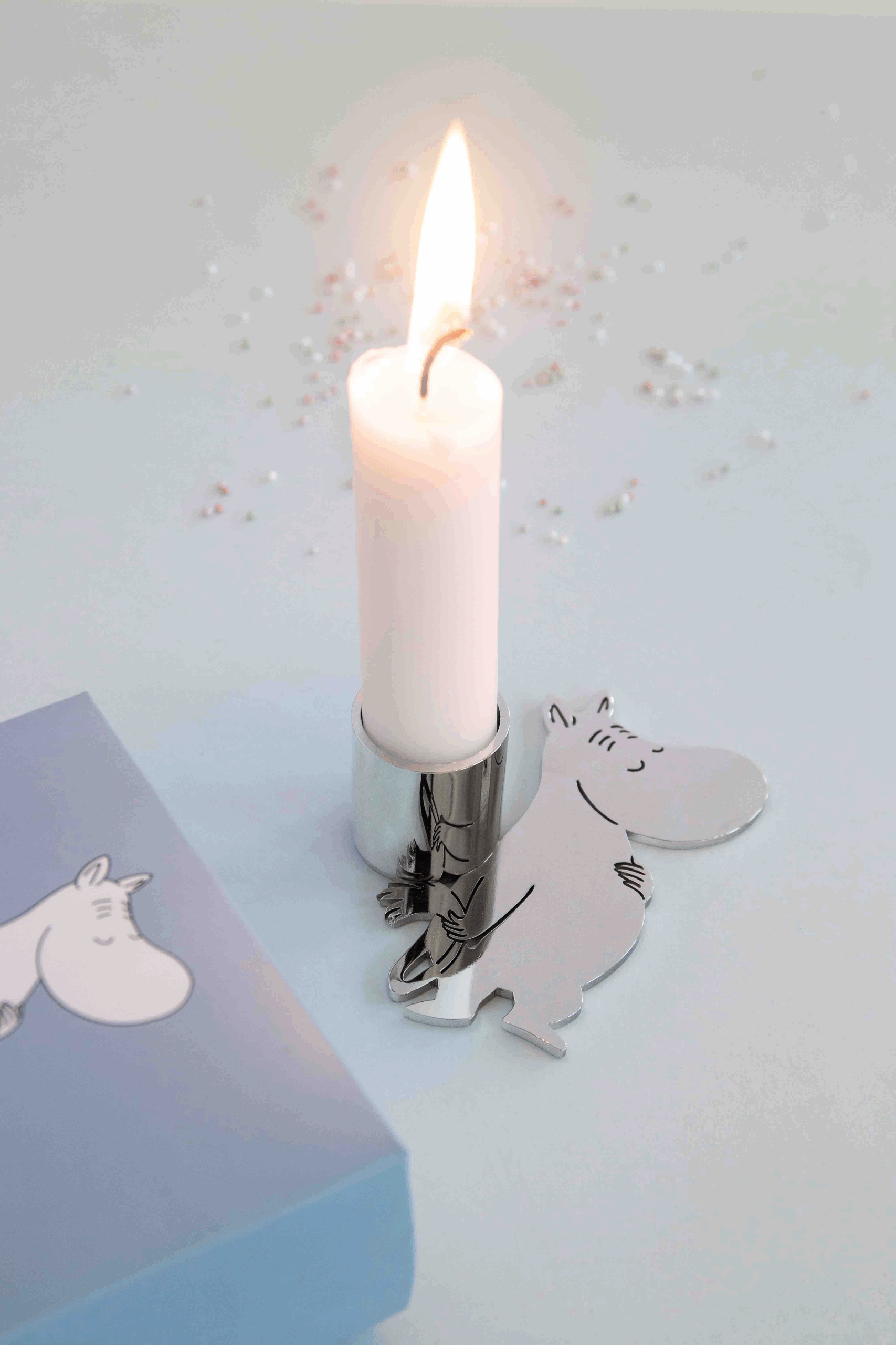 Kertastjaki – MOOMIN LOVE – silfur