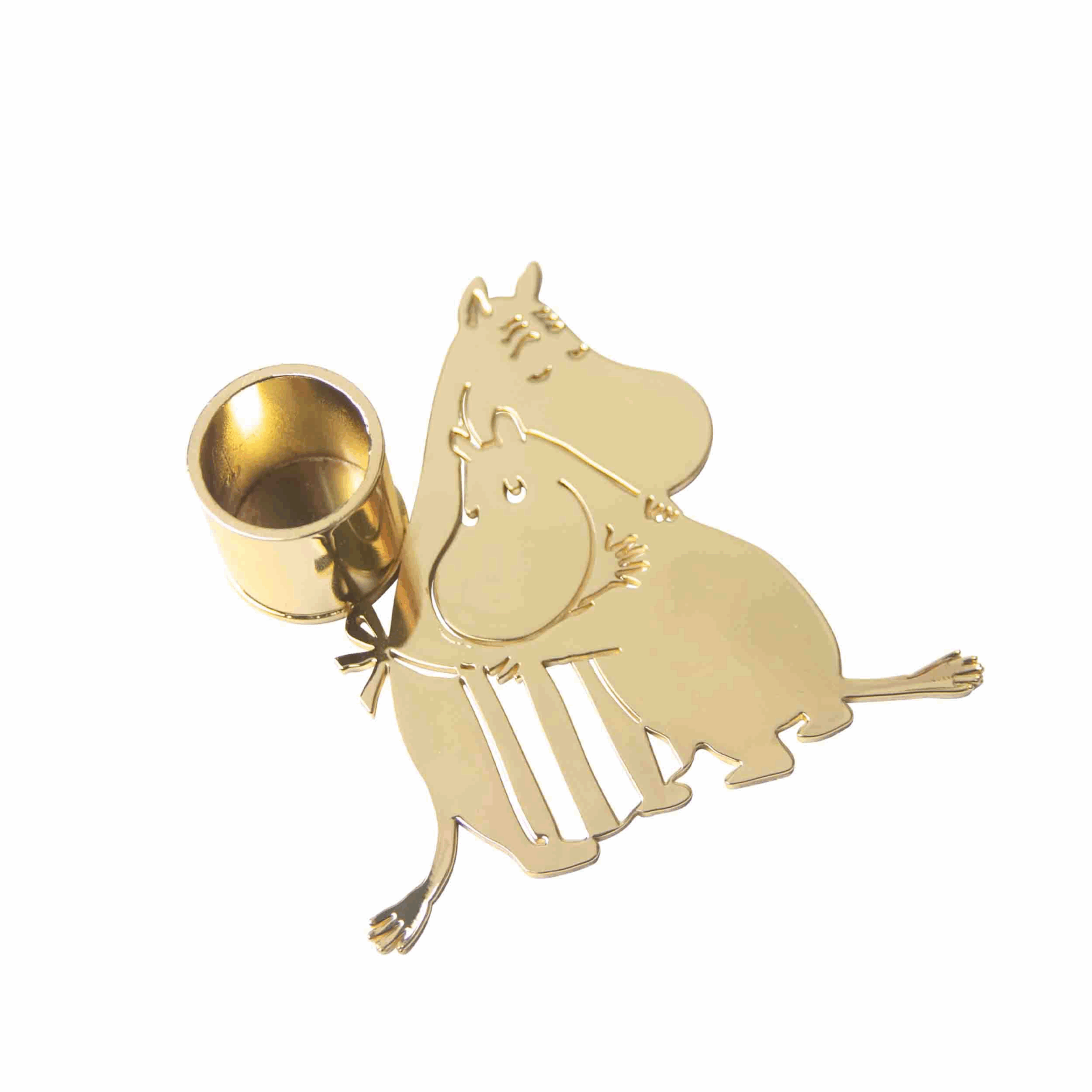 Kertastjaki – MOOMIN LOVE – gylltur