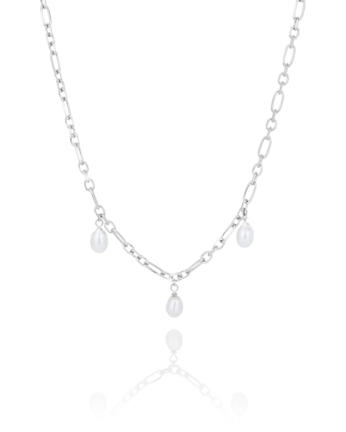 BYLOVISA – HAF – GRÓF KEÐJA MEÐ 3 PERLUM