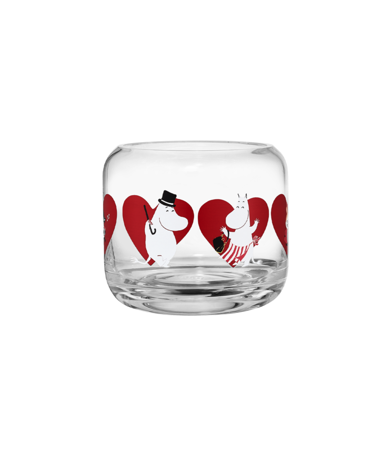 Moomin Gler kertastjaki 8 cm – Heart
