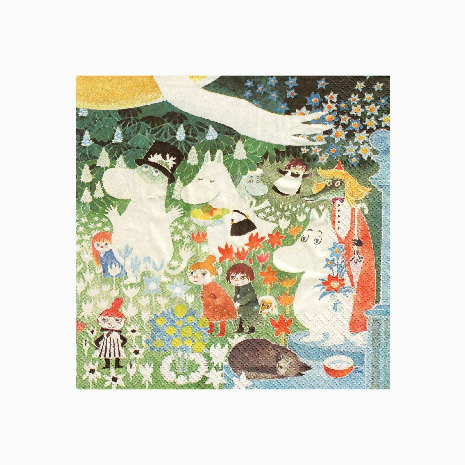Moomins in the meadow