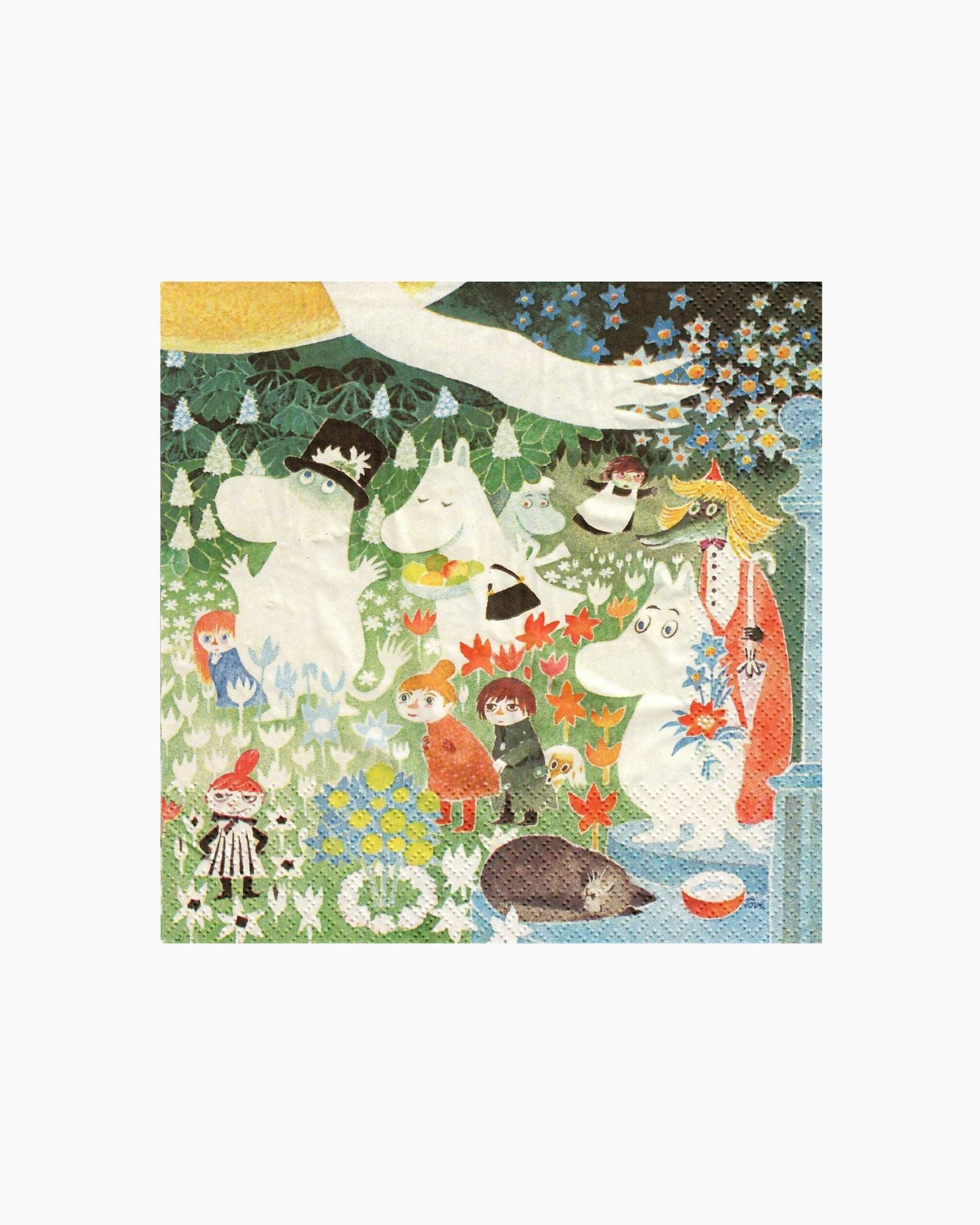Moomins in the meadow