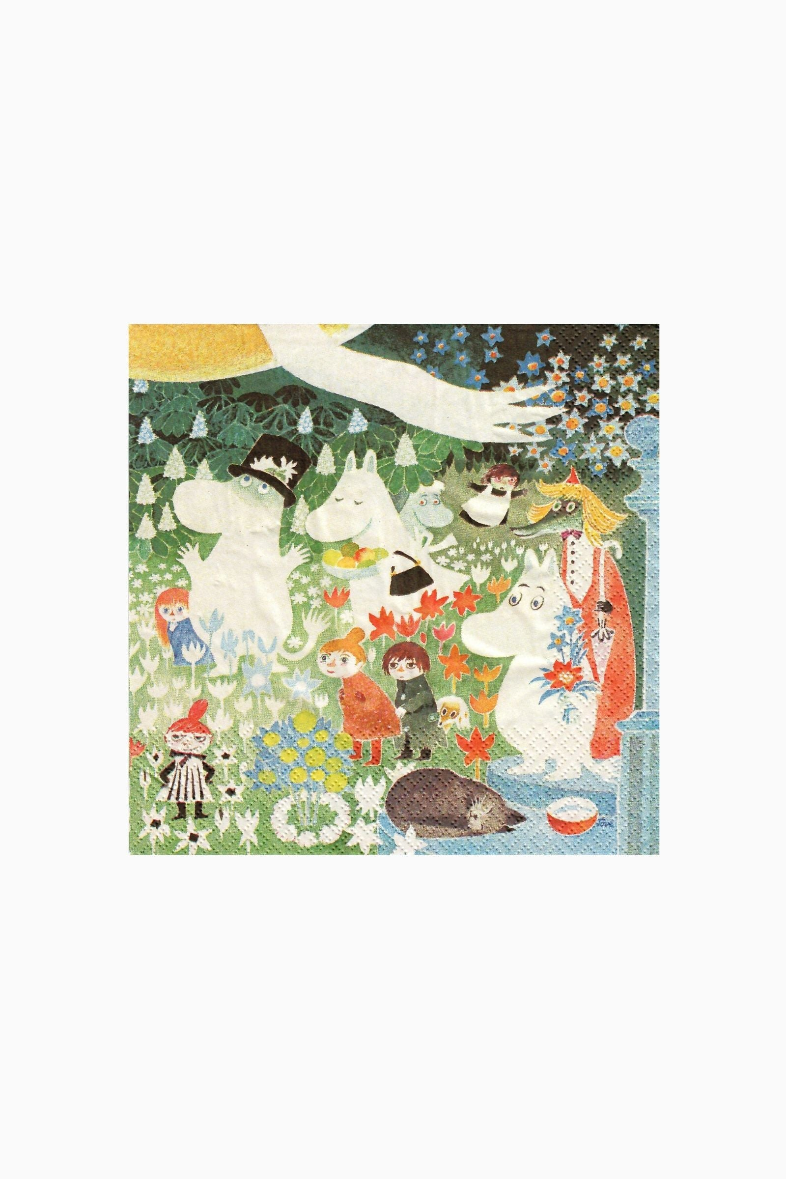 Moomins in the meadow