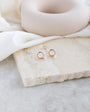 Moonstone studs