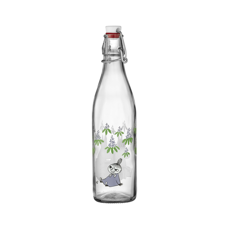 Moomin glerflaska 0,5l Elderberries