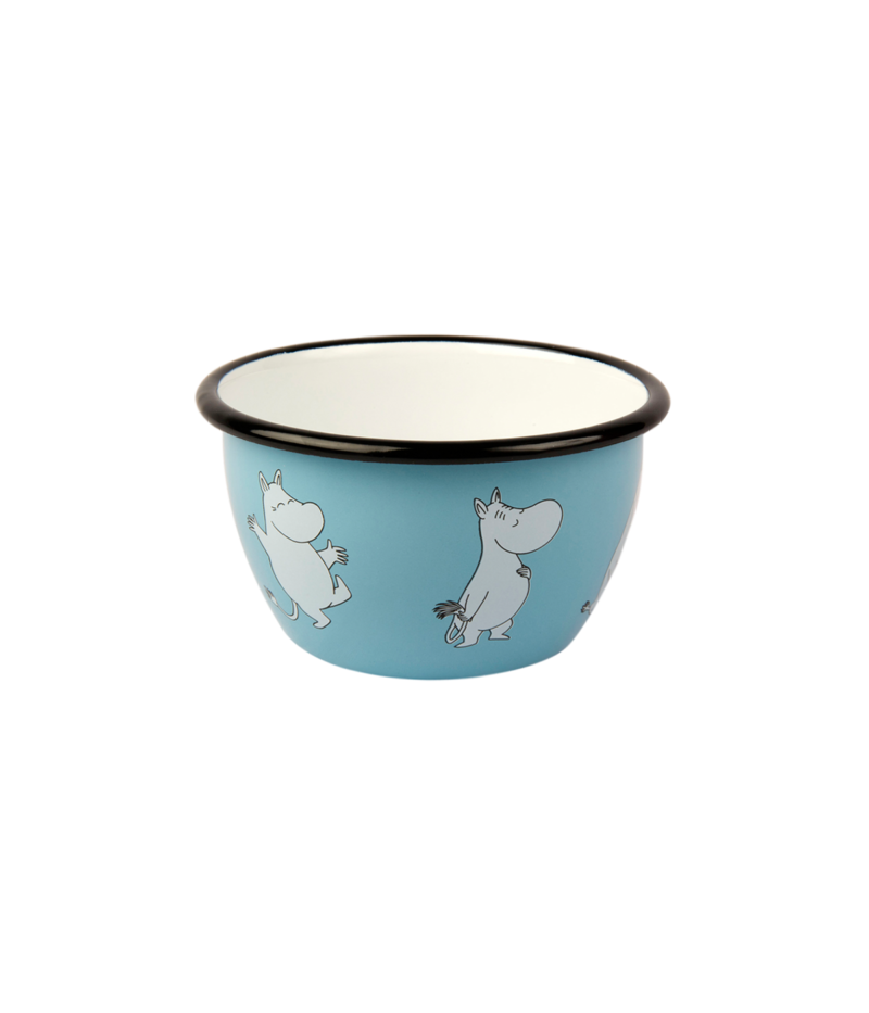 Retro Moomin Ljósblár Skál 6 dl 