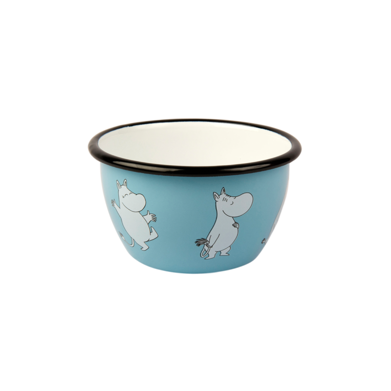 Retro Moomin Ljósblár Skál 6 dl 