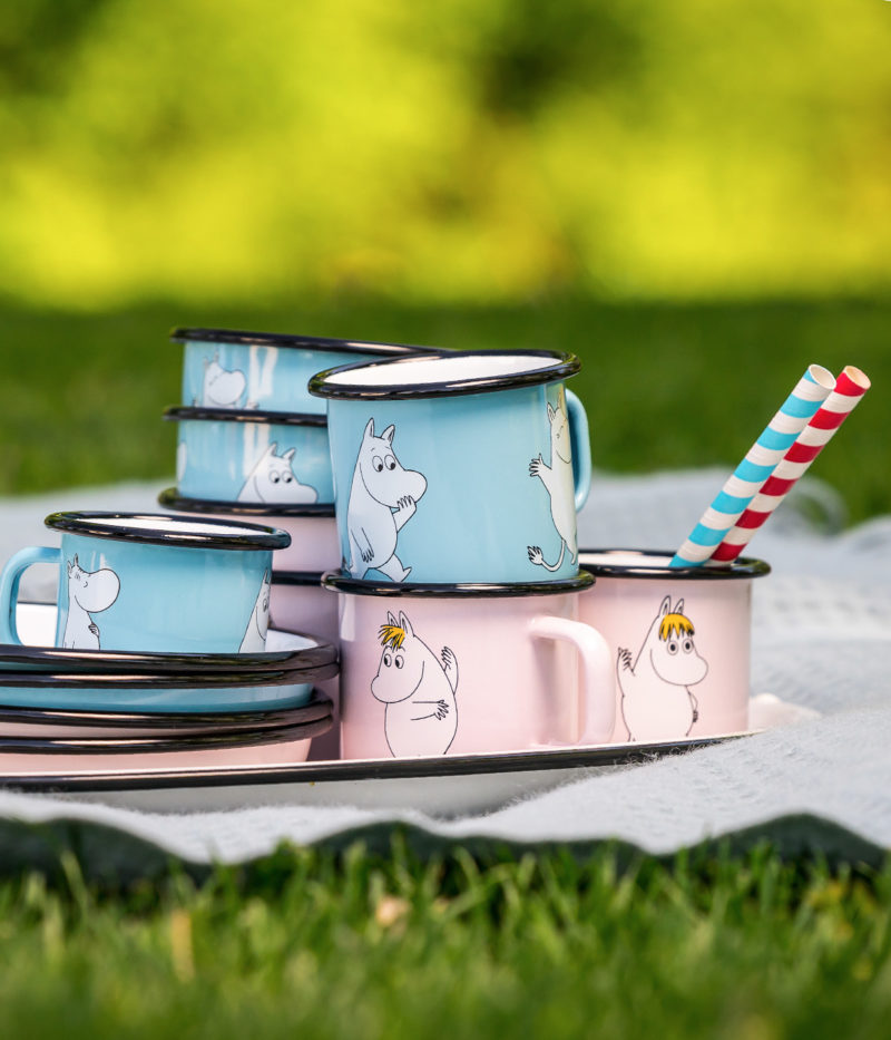 Retro Moomin Light Blue 2,5 dl