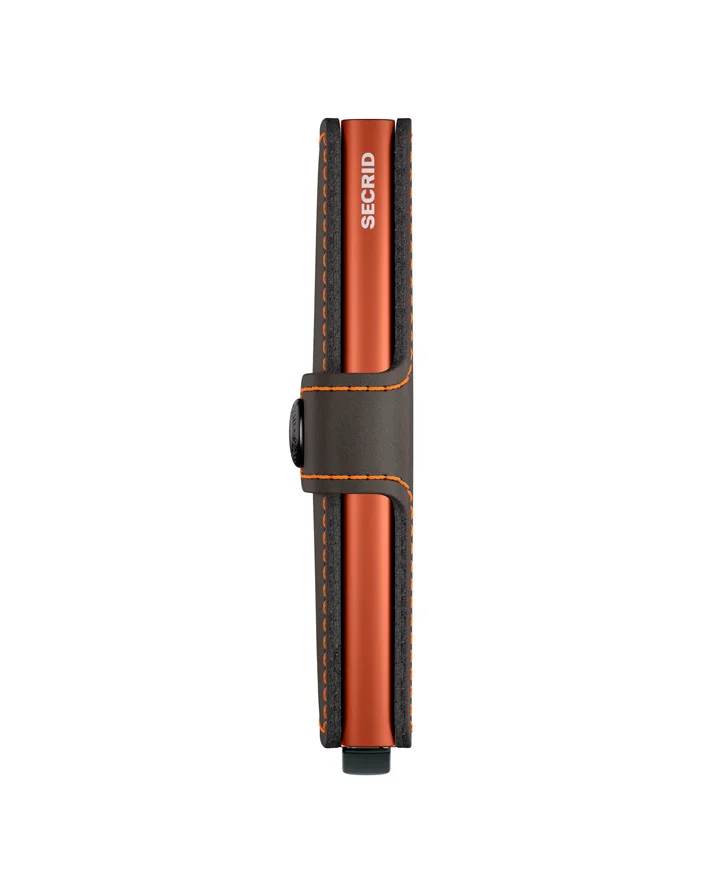 Secrid veski Matte Truffle & Orange