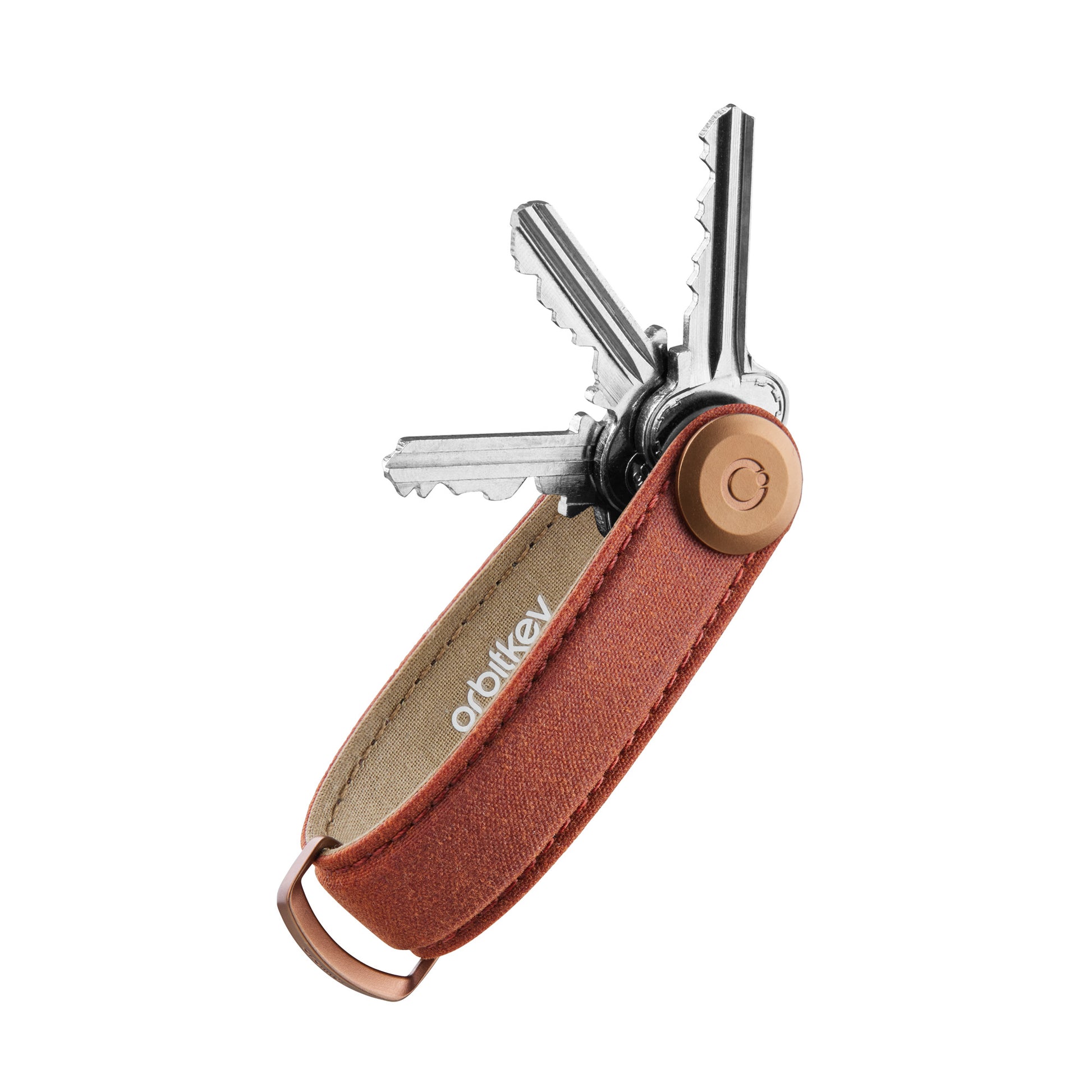 Orbitkey – Lyklakippa – Múrsteinsrautt