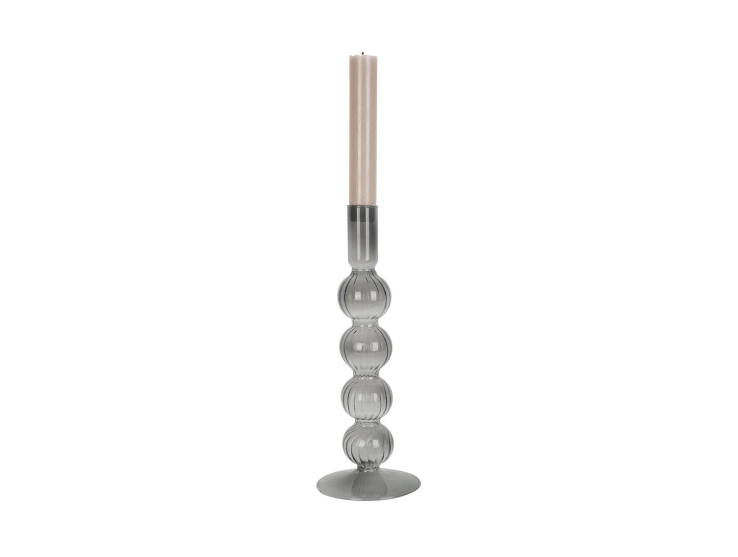 KERTASTJAKI – Swirl Bubbles – SVARTUR