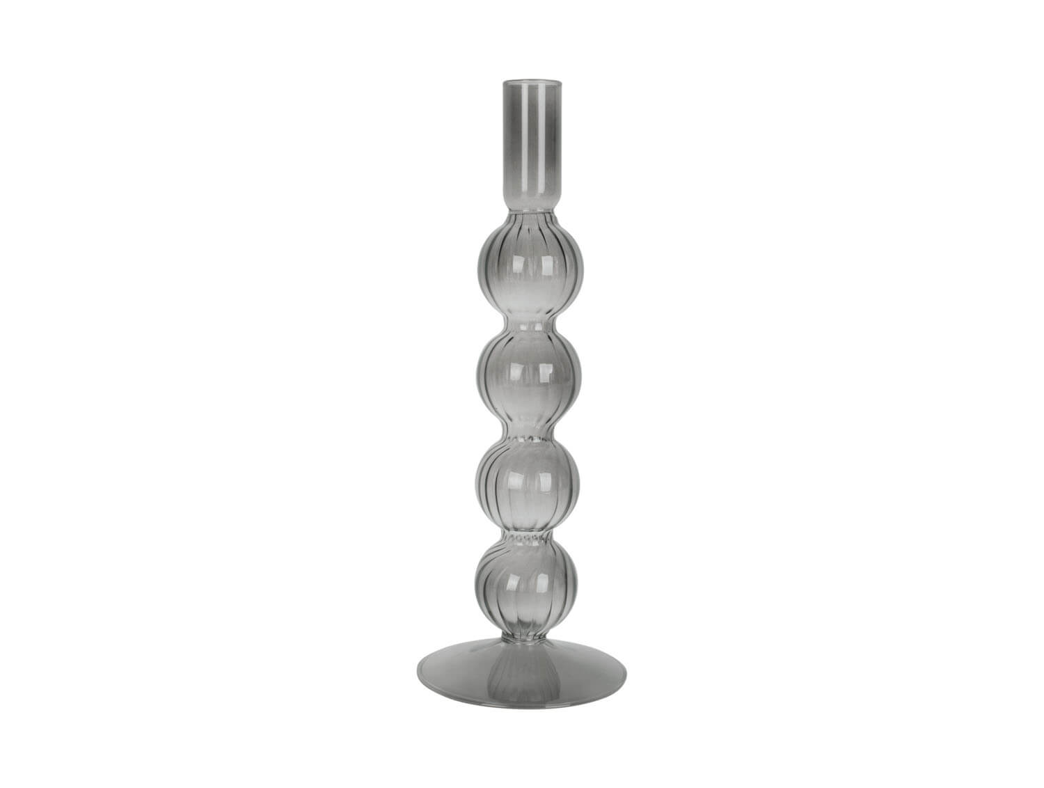 KERTASTJAKI – Swirl Bubbles – SVARTUR