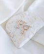 Pink Lily Pearl Huggies
