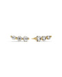 Sif Jakobs – Eyrnalokkar Tiara Piccolo – 14 kt gull – Lab grown demantar – SÉRPÖNTUN