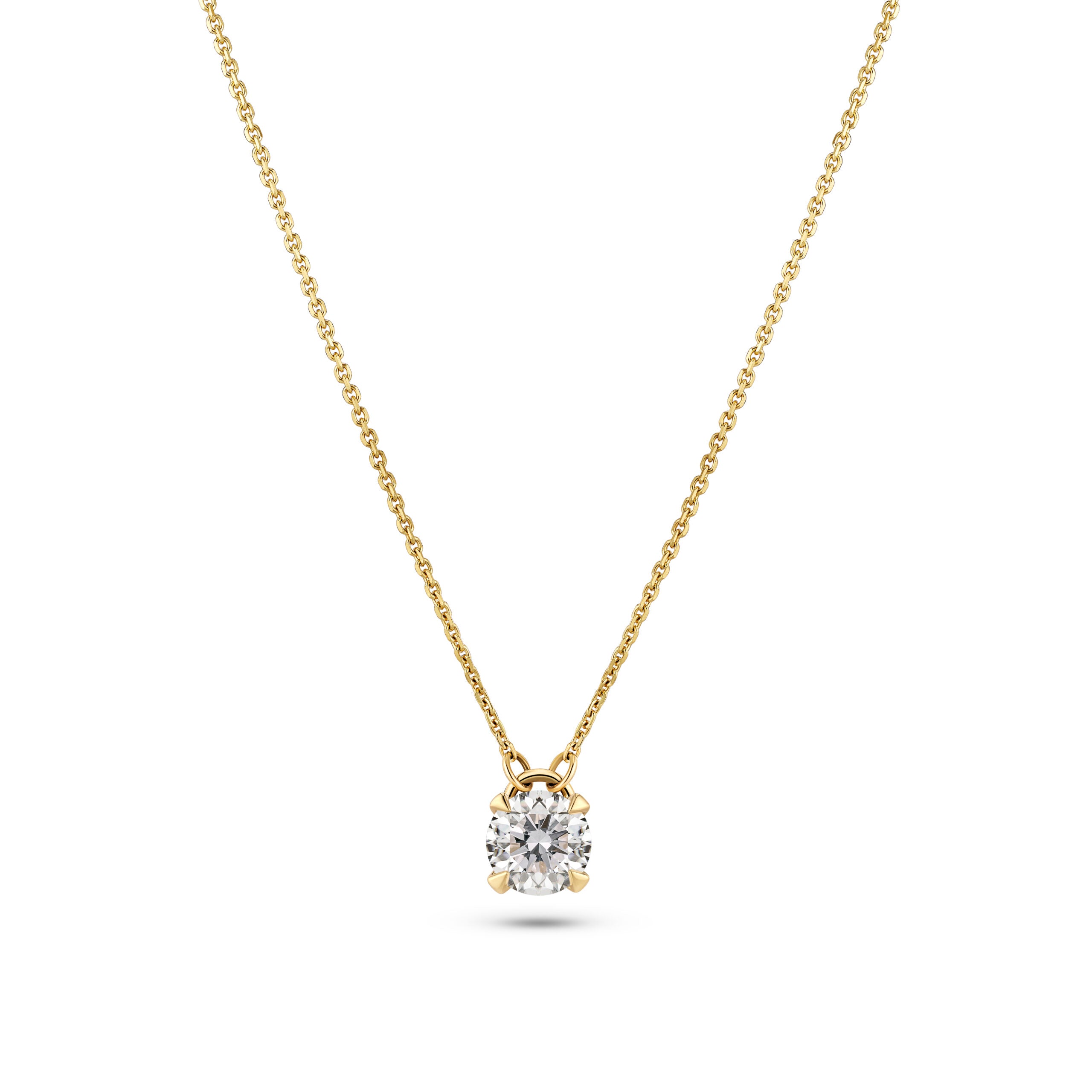 Sif Jakobs – Hálsmen Solitaire Venice – 14 kt gull – Lab grown demantar