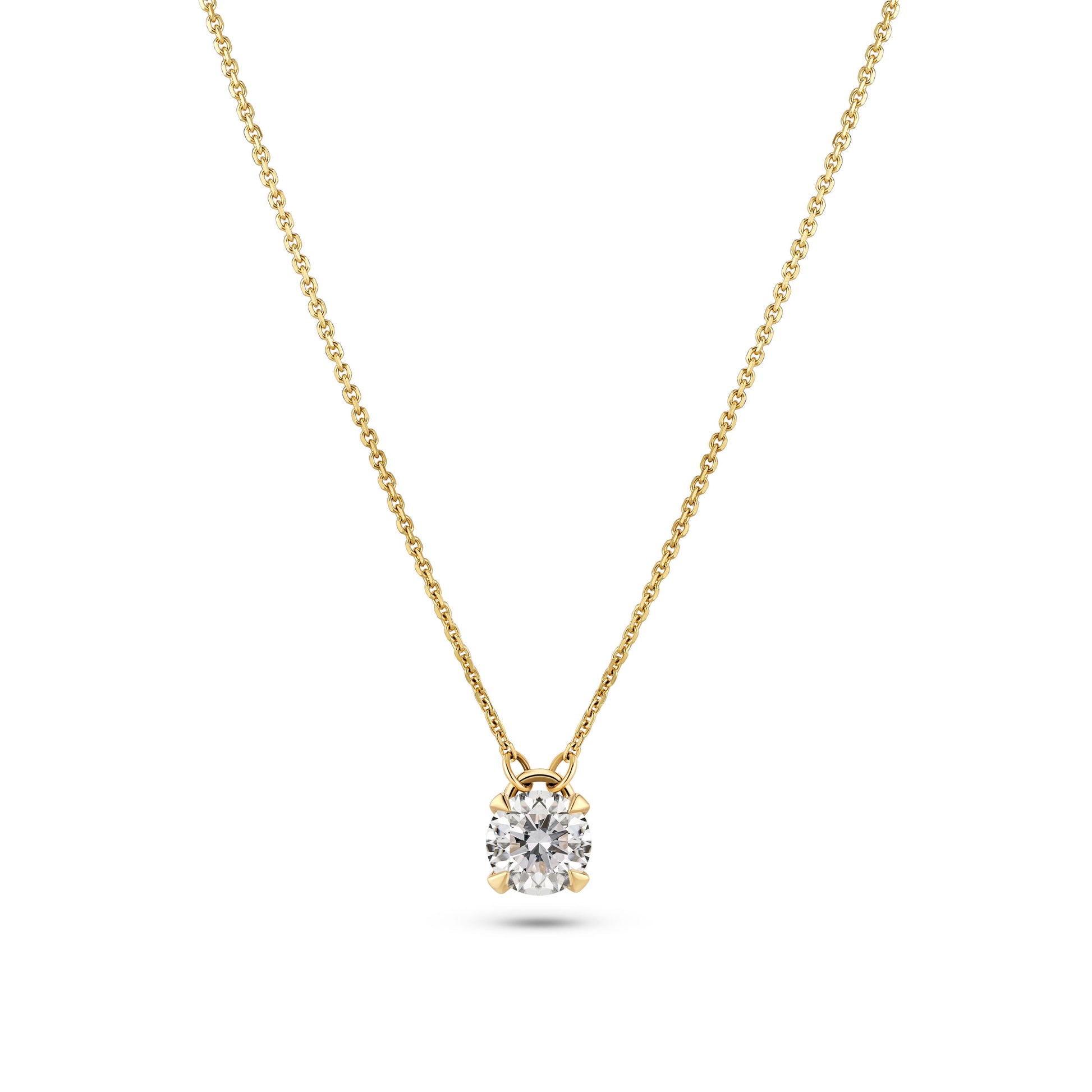 Sif Jakobs – Hálsmen Solitaire Venice – 14 kt gull – Lab grown demantar
