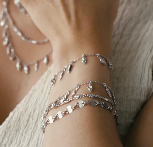 BY•L – Örkörk armband - rhodium