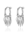 CAPE OF FEATHERS HOOP – EYRNALOKKAR – VERA DESIGN