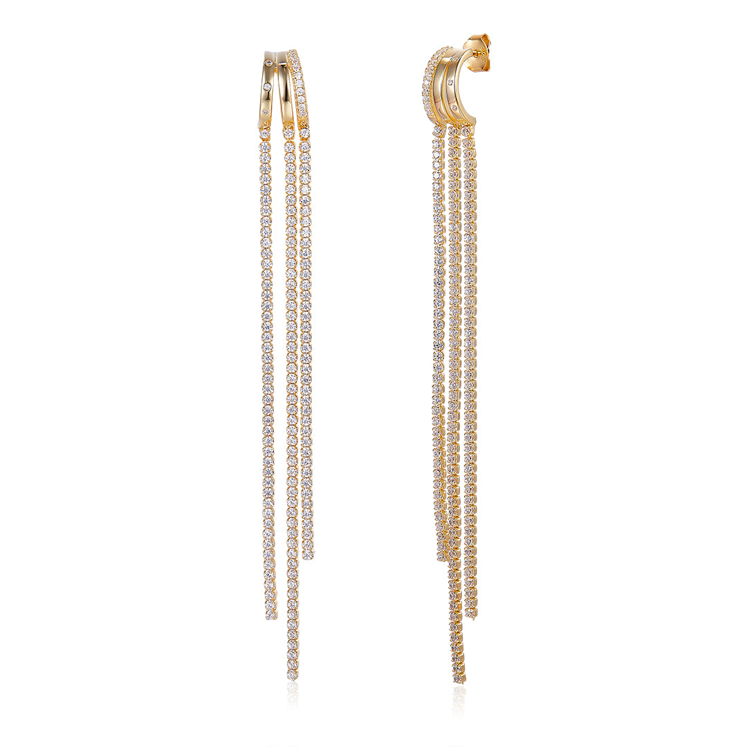 TENNIS TASSEL TRINITY – EYRNALOKKAR – VERA DESIGN