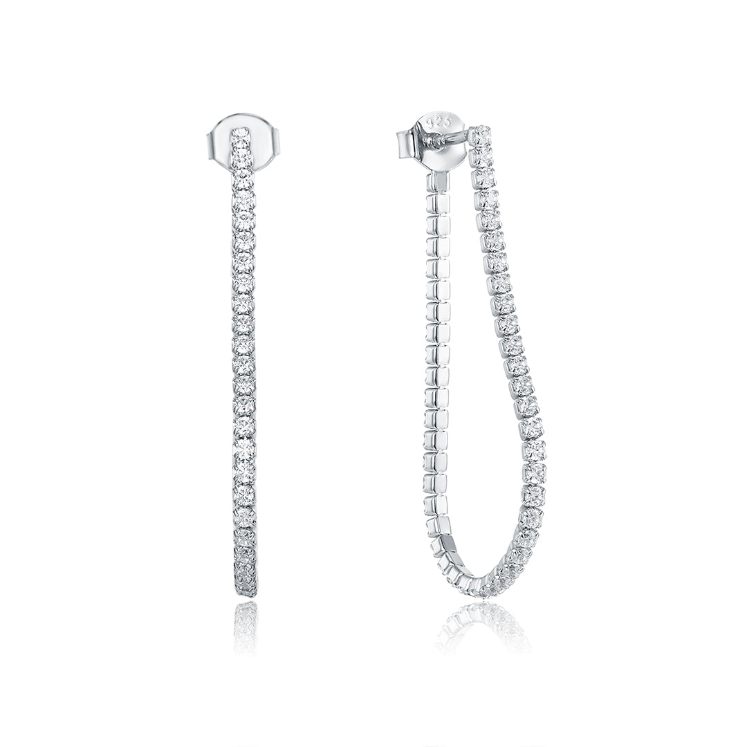 TENNIS TASSEL HOOP – EYRNALOKKAR – VERA DESIGN