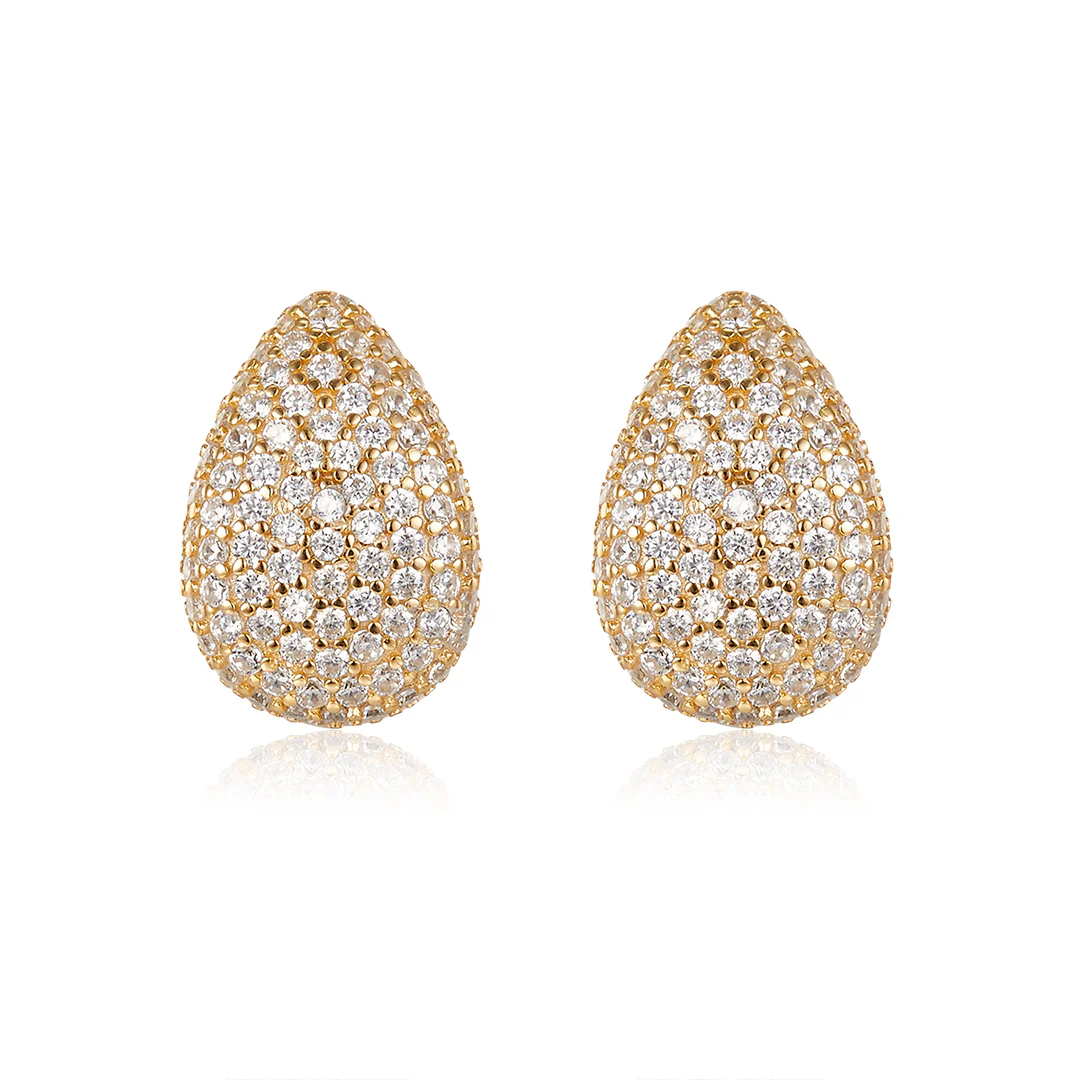 TÁR DIVINE STUD – EYRNALOKKAR – VERA DESIGN