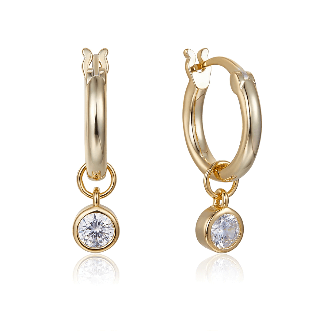 HOOP TINY DAZZLE – EYRNALOKKAR – VERA DESIGN
