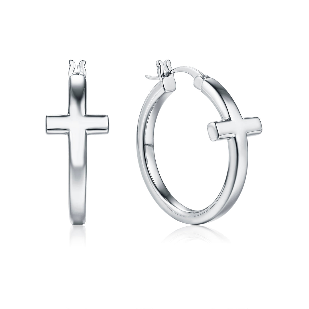 CROSS HOOP – EYRNALOKKAR – VERA DESIGN