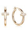 CROSS HOOP – EYRNALOKKAR – VERA DESIGN