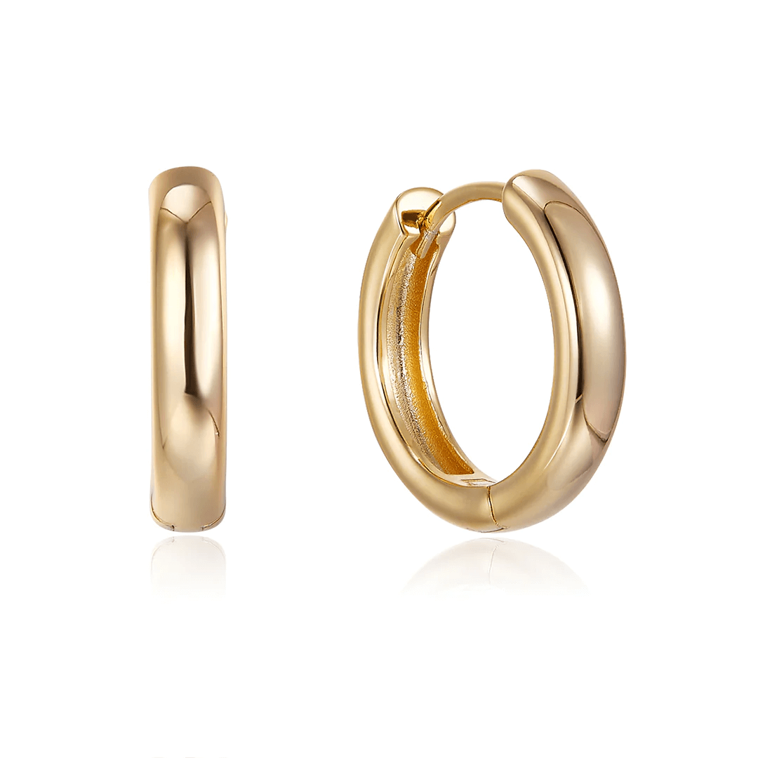 HOOP OVAL – EYRNALOKKAR – VERA DESIGN