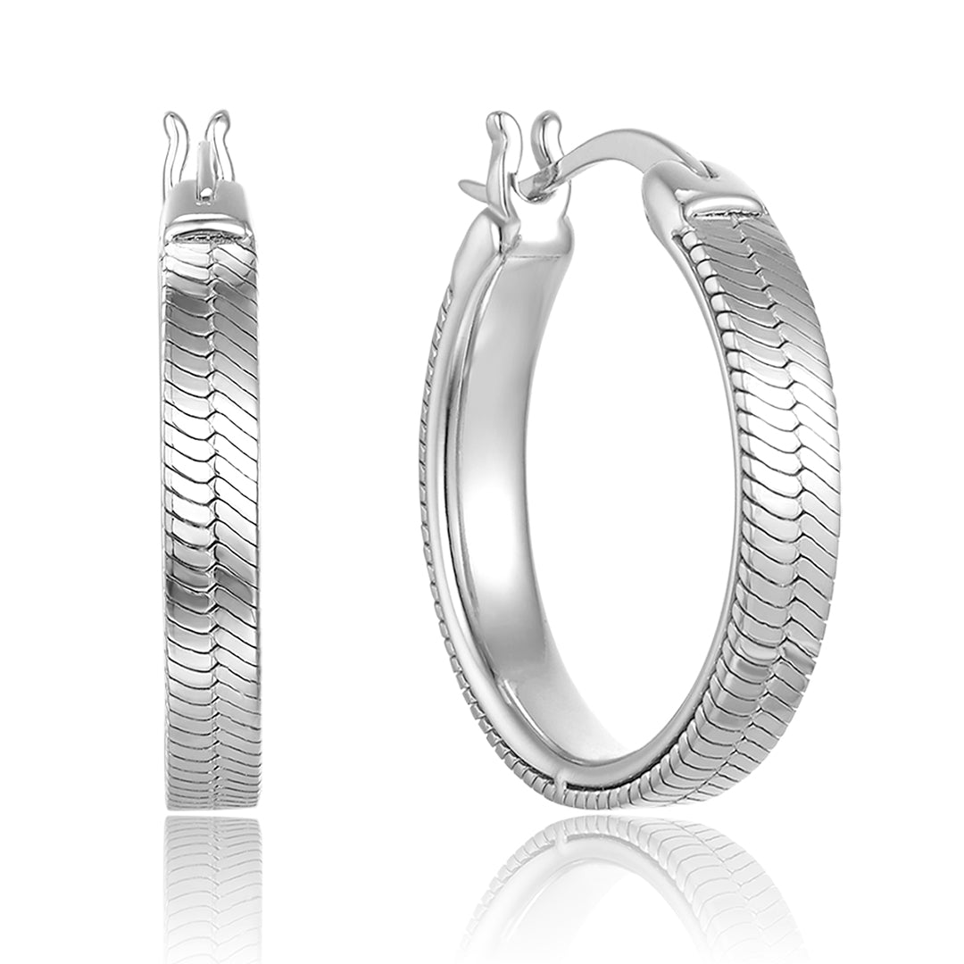 SNAKE HOOP GRANDE – EYRNALOKKAR – VERA DESIGN