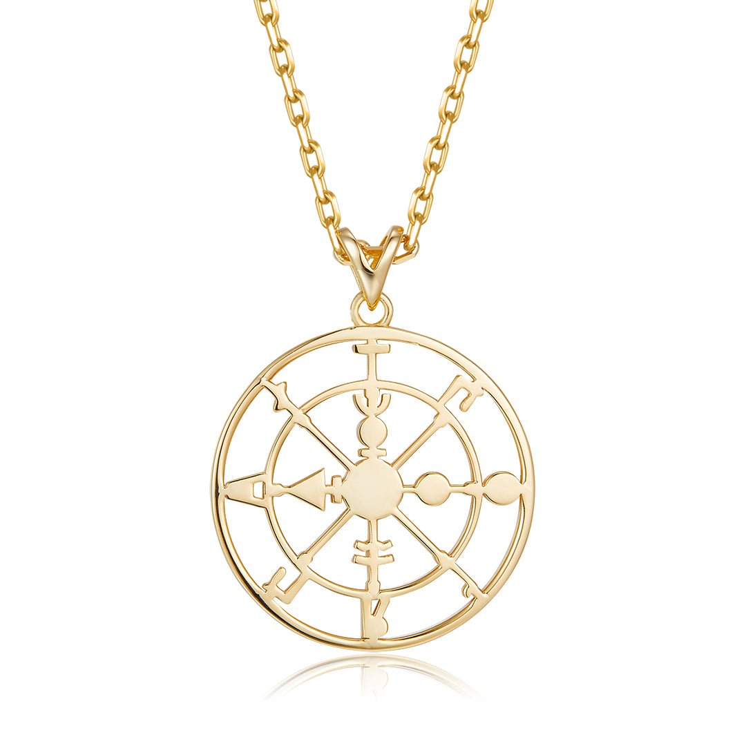 WHEEL OF LIFE KARMA – HÁLSMEN – VERA DESIGN