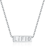 KRAFTUR FOR LIFE PENDANT SILVER-BLACK