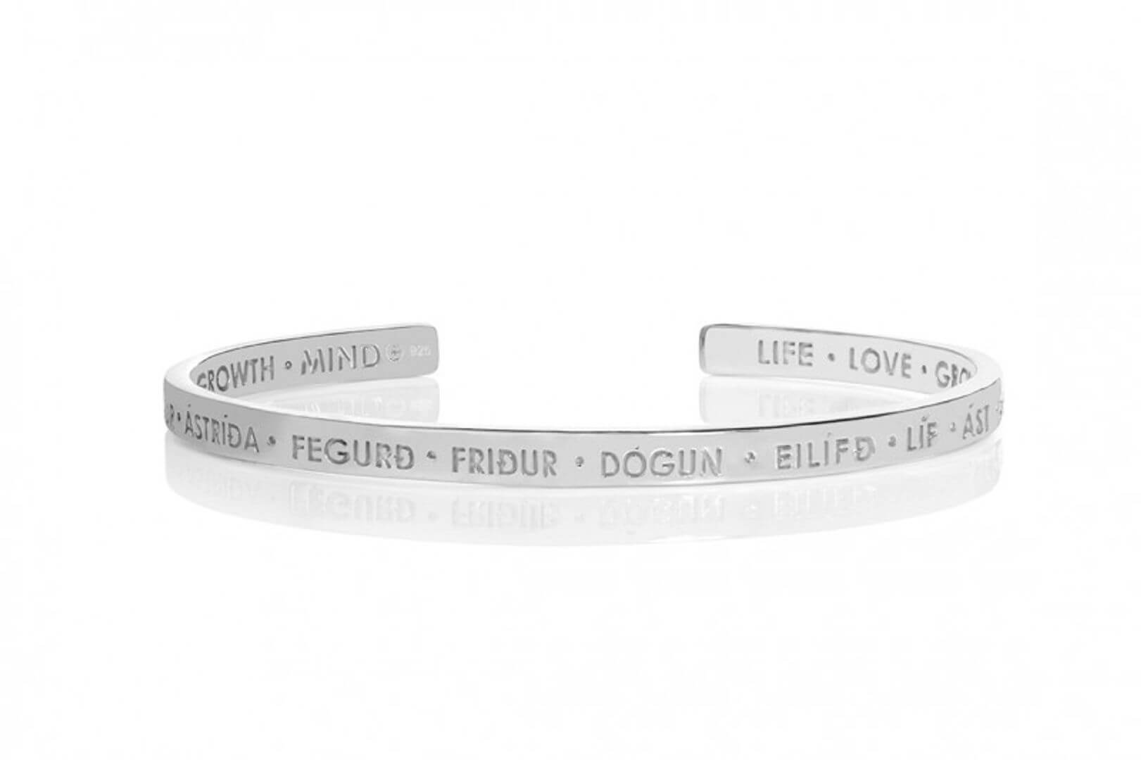 Silfurarmband Katla by Sign