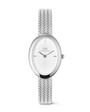 Daniel Wellington - Juliette Braided Mesh White Sunray Silver - 20x26mm