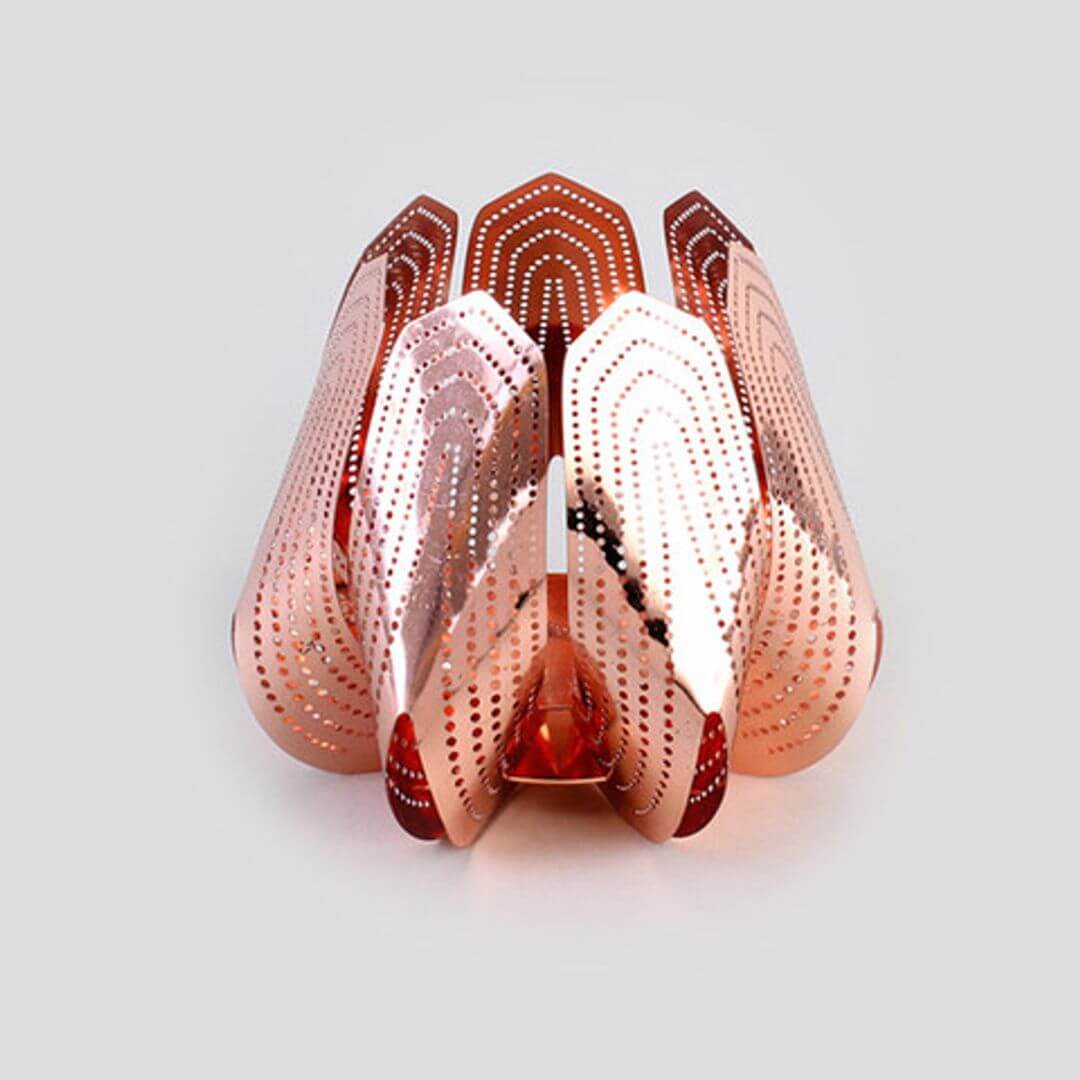 be&liv kertastjaki brons 