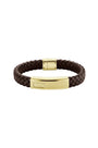 BOSS – LEÐURARMBAND
