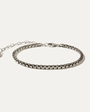BY•L – BOX ARMBAND - RHODIUM