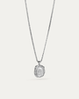 BY•L – STORMUR SIGNET HÁLSMEN PLATA ROUND - LÍTIÐ