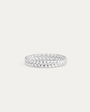 BY•L – FLÉTTUHRINGUR HERRA 3,5 MM - RHODIUM