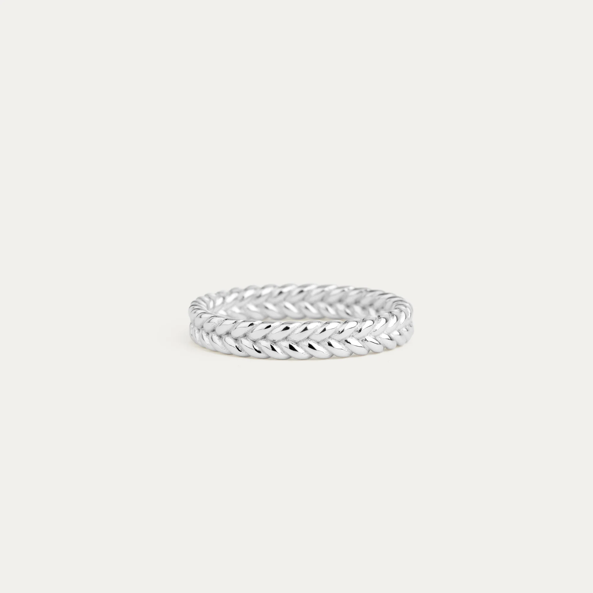 BY•L – FLÉTTUHRINGUR HERRA 3,5 MM - RHODIUM