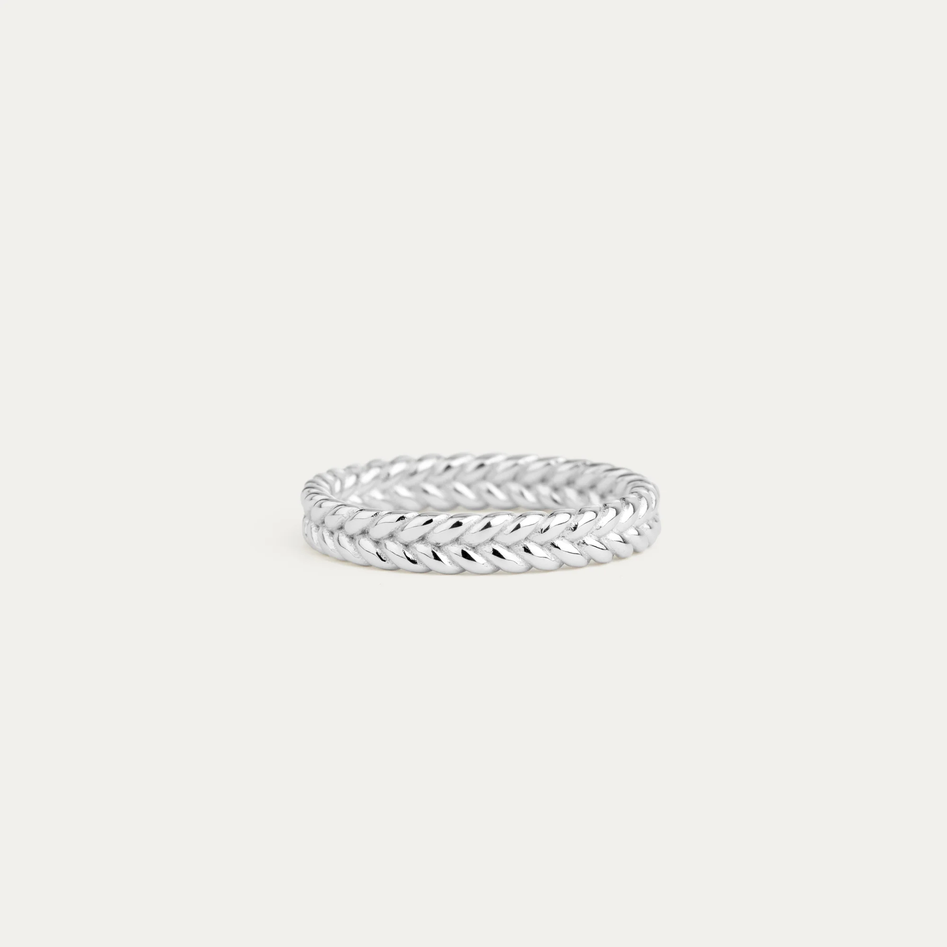 BY•L – FLÉTTUHRINGUR HERRA 3,5 MM - RHODIUM