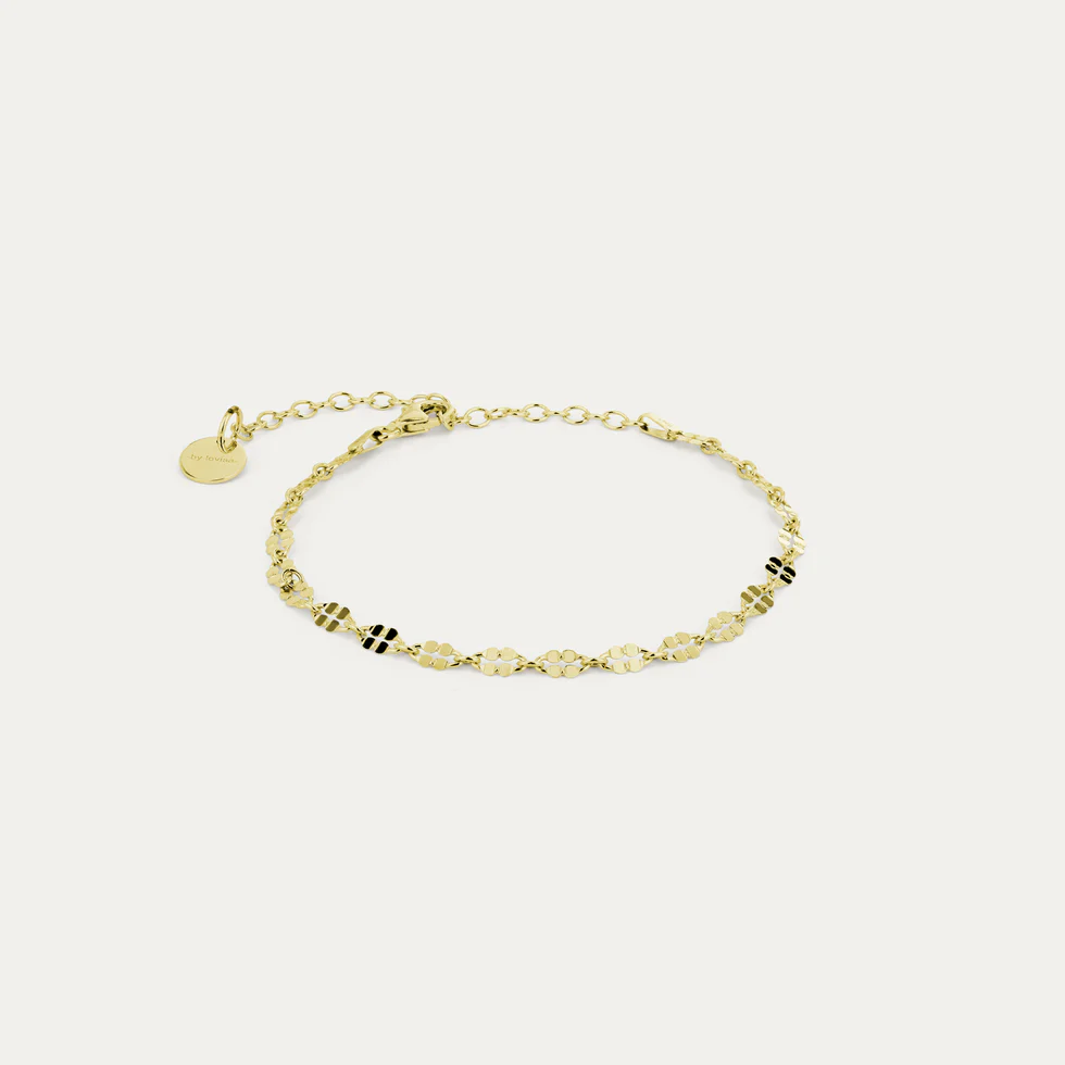 BY•L – ÖRK FÍNLEGT ARMBAND – GYLLT