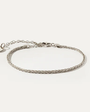 BY•L – FOXTAIL ARMBAND - RHODIUM