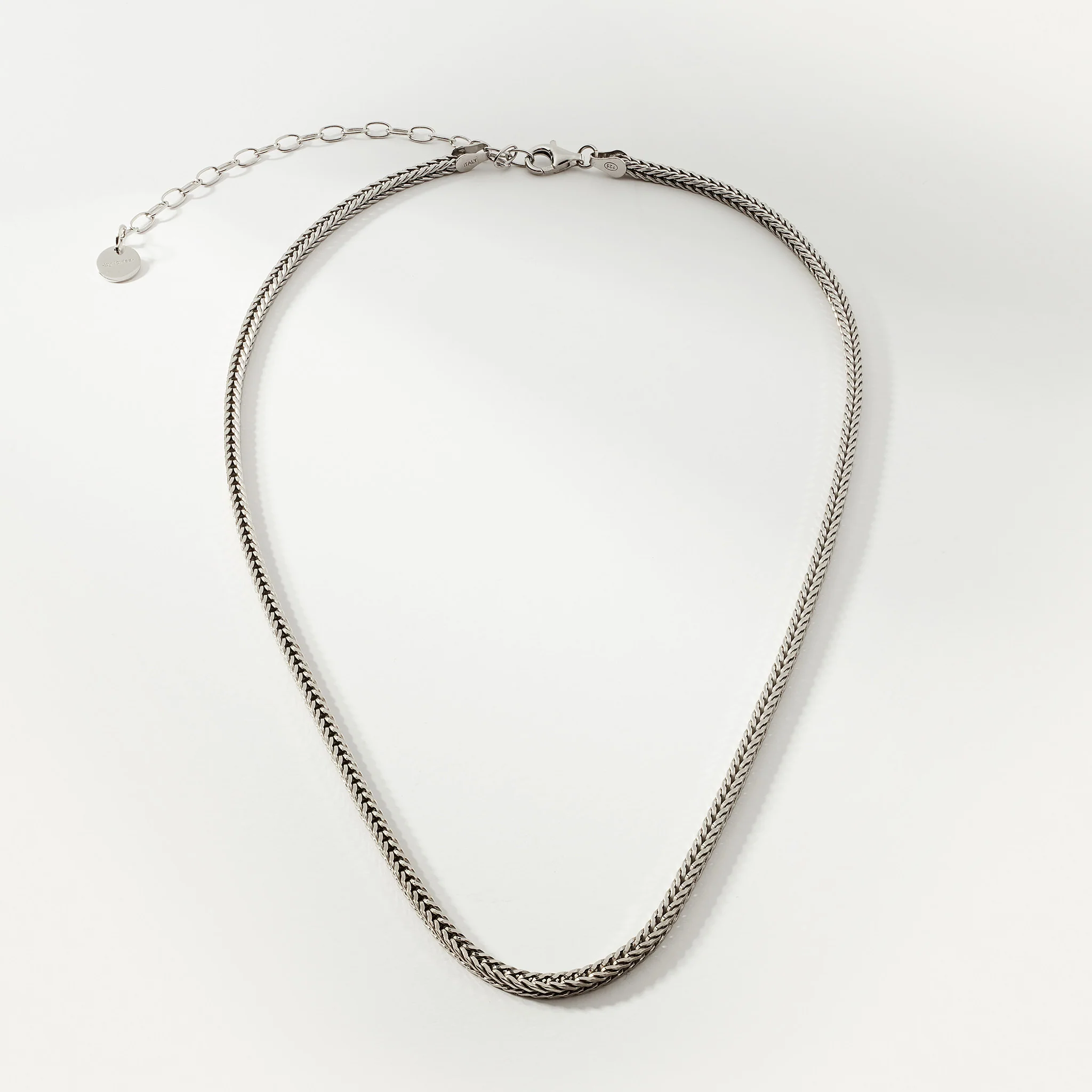 BY•L – FOXTAIL HÁLSKEÐJA - RHODIUM